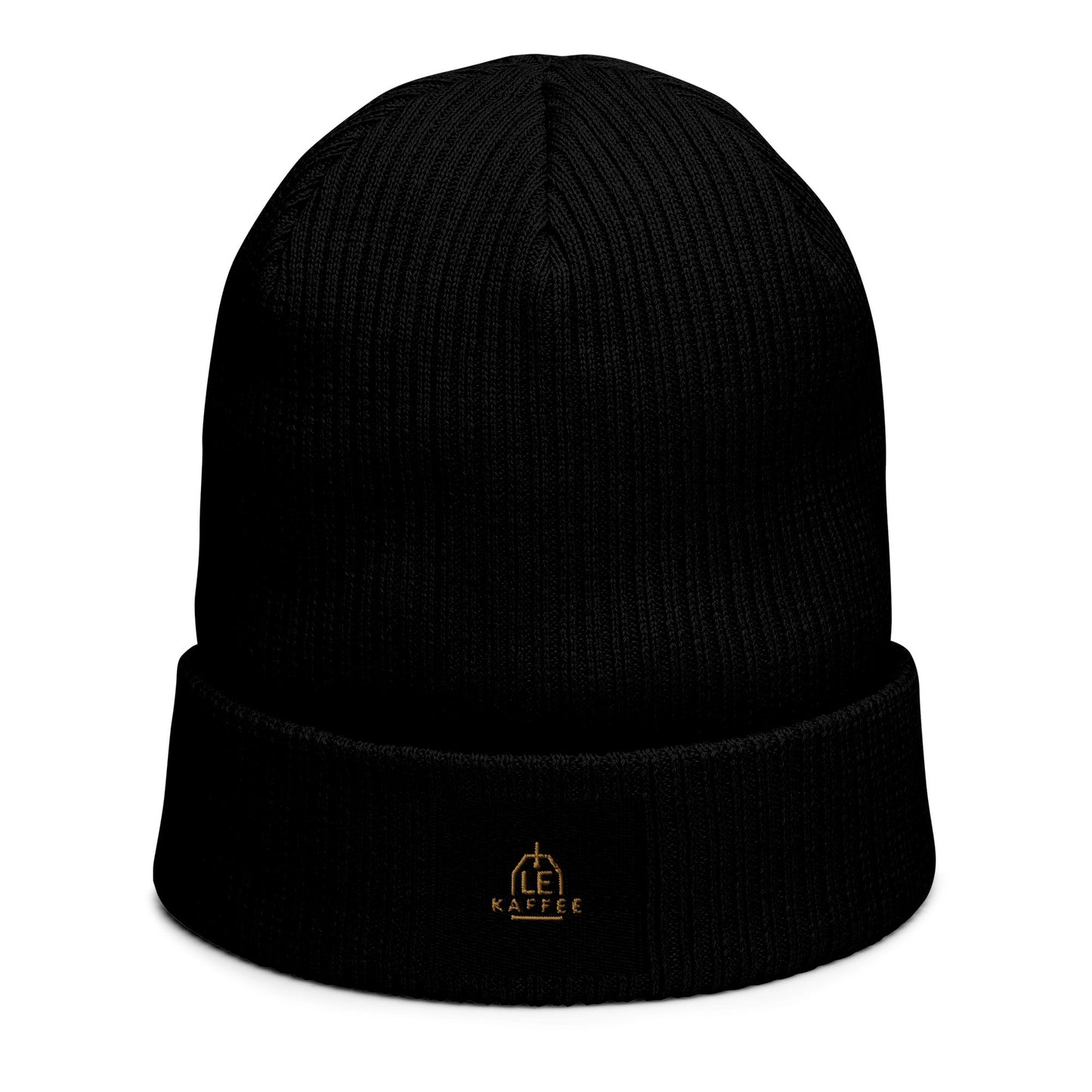 Organic ribbed beanie